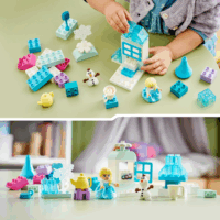 LEGO 10462 DUPLO - Jégvarázs: Kreatív Doboz Elsa és Olaf Figurákkal