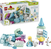 LEGO 10462 DUPLO - Jégvarázs: Kreatív Doboz Elsa és Olaf Figurákkal