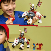 LEGO 71863 Ninjago - Zilvar és Grimtak, a Sárkányszörny