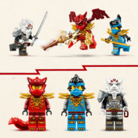 LEGO 71863 Ninjago - Zilvar és Grimtak, a Sárkányszörny