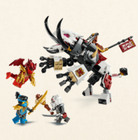 LEGO 71863 Ninjago - Zilvar és Grimtak, a Sárkányszörny