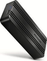 AXAGON EEM2-40G M.2 NVMe USB-C 3.2 Gen 2x2 Külső SSD Ház - Fekete