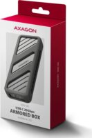 AXAGON EEM2-40G M.2 NVMe USB-C 3.2 Gen 2x2 Külső SSD Ház - Fekete