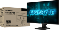 GIGABYTE 24.5" GS25F14 16:9 FullHD SS-IPS LED Gaming Monitor - Fekete