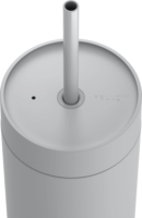 Fellow Carter Cold Tumbler Termosz bögre szívószállal 473 ml - Szürke