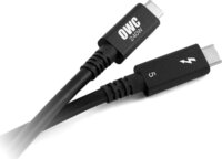 NewerTech Thunderbolt 5 / USB-C apa - Thunderbolt 5 / USB-C apa Adat és Töltőkábel Kábel 2m - Fekete