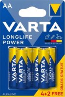 Varta 4906121436 AA LR6 Alkáli Ceruzaelem 1.5V (4+2db / csomag)