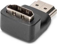 Digitus AK-330502-000-S HDMI-A apa - HDMI-A anya 90° Átalakító Adapter - Fekete