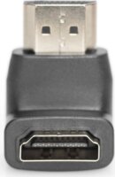 Digitus AK-330502-000-S HDMI-A apa - HDMI-A anya 90° Átalakító Adapter - Fekete