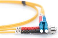 Digitus DK-2931-02 Optikai Patch Kábel LC - ST Duplex 2m - Sárga