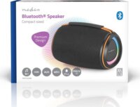 Nedis SPBT2026BK RGB Akkumulátoros Hordozható Bluetooth Hangszóró 40W - Fekete