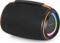 Nedis SPBT2026BK RGB Akkumulátoros Hordozható Bluetooth Hangszóró 40W - Fekete