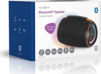 Nedis SPBT2026BK RGB Akkumulátoros Hordozható Bluetooth Hangszóró 40W - Fekete