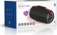 Nedis SPBT3026BK RGB Akkumulátoros Hordozható Bluetooth Hangszóró 60W - Fekete
