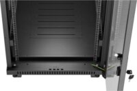 Lanberg 19" Szabadon Álló Rack Szekrény 32U 600x1000 - Fekete