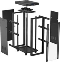 Lanberg 19" Szabadon Álló Rack Szekrény 32U 600x1000 - Fekete