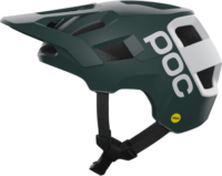 POC Kortal Race MIPS Kerékpáros Sisak - Sötétzöld/Fehér (59-62cm)