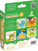 Banana Panda dinoszauruszok 5x9 darabos Úti kirakó