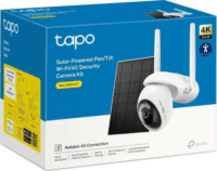 TP-Link Tapo C665G KIT Smart Wifi 4G LTE 360° forgatható napelemes Okos Kamera - Fehér