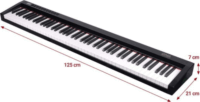 DNA SP 88 USB MIDI billentyűzet - Fekete