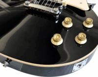 V-Tone VLP1 BK Klasszikus 4/4-es 6 húros Elektromos Gitár - Fekete