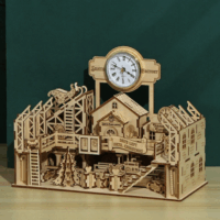 Multiversum Mikulás gyára dioráma 3D a építőjáték