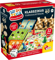 Lisciani Ludoteca több mint 60 féle klasszikus játék társasjáték gyűjtemény
