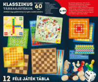 Lisciani Ludoteca több mint 60 féle klasszikus játék társasjáték gyűjtemény