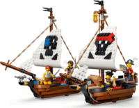 LEGO 31387 Creator - 3az 1ben Ikonikus kalázhajó