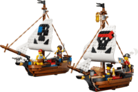 LEGO 31387 Creator - 3az 1ben Ikonikus kalázhajó