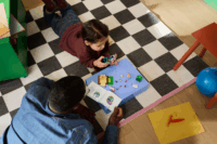 LEGO 11216 Bluey - Nagyik Bingóval és Bluey-val