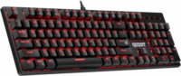 Defender Quest GK-596 RGB Vezetékes USb-A Gamer Billentyűzet ENG - Fekete