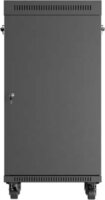 Lanberg 19" Szabadon Álló Rack Szekrény 22U 600x600mm - Fekete