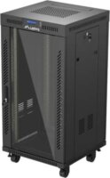 Lanberg 19" Szabadon Álló Rack Szekrény 22U 600x600mm - Fekete