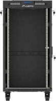 Lanberg 19" Szabadon Álló Rack Szekrény 22U 600x600mm - Fekete