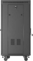 Lanberg 19" Szabadon Álló Rack Szekrény 22U 600x600mm - Fekete