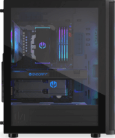 ENDORFY Ventum 400 ARGB Midi Torony Számítógépház + 4db 120mm ventilátor - Fekete
