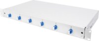 Digitus DN-96330/9 19" LC OS2 Optikai Patch Panel 6 port - Fehér