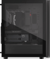 ENDORFY Ventum 400 Air Midi Torony Számítógépház + 4db 120mm ventilátor - Fekete