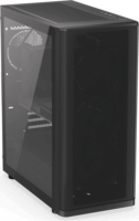 ENDORFY Ventum 400 Air Midi Torony Számítógépház + 4db 120mm ventilátor - Fekete