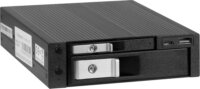 Inter-Tech ST-7227U 2,5" + 3,5" HDD/SSD Beépítő Keret 5,25"