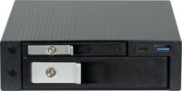 Inter-Tech ST-7227U 2,5" + 3,5" HDD/SSD Beépítő Keret 5,25"