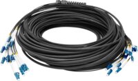 Digitus DK-2A33CU050BK-BBB Optikai Patch Kábel LC/UPC Duplex 50m - Fekete