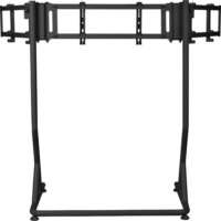 Thermaltake GSC-MSP-MDSLBB-01 17"-55" Monitor Tartó Állvány (3 kijelző) - Fekete
