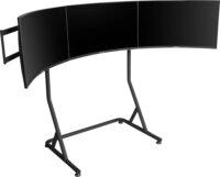 Thermaltake GSC-MSP-MDSLBB-01 17"-55" Monitor Tartó Állvány (3 kijelző) - Fekete