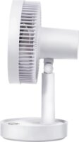 Lifetime Air 871125243631 Akkus asztali ventilátor 13 cm - Fehér