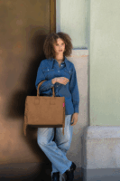Reisenthel daily shopper Western Bevásárlótáska 42x17x35 cm - Barna