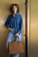Reisenthel daily shopper Western Bevásárlótáska 42x17x35 cm - Barna