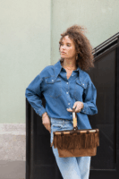 Reisenthel carrybag XS Western Bevásárlótáska 33.5 x 19.5 x 21 cm - Barna