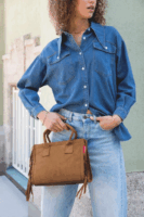 Reisenthel daily shopper XS Western Bevásárlótáska 21 cm × 14 cm × 27 cm - Barna